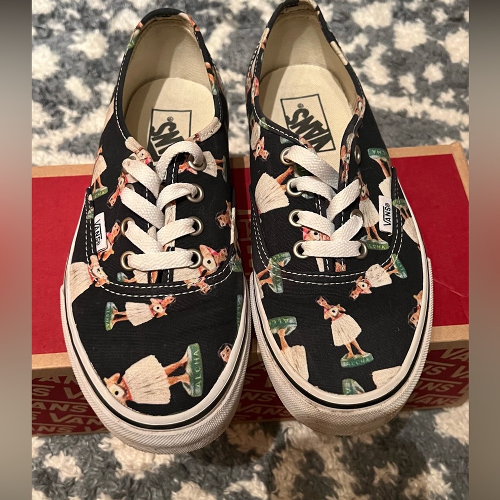 Vans Digi Hula Old Skool Shoes ALOHA DOLL HAWAII Mens 6 Women 6.5